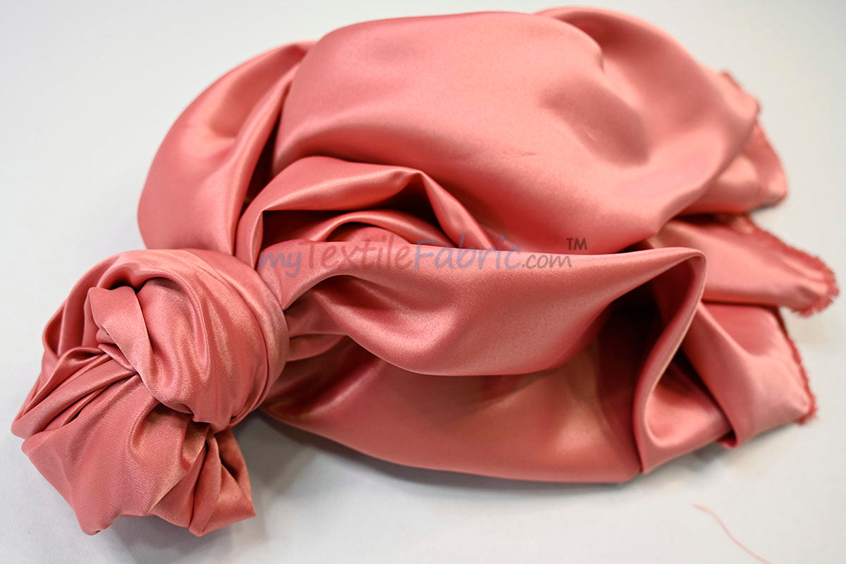 Stretch Matte Satin Peau de Soie Fabric | 60" Wide | Stretch Duchess Satin | Stretch Dull Lamour Satin for Bridal, Wedding, Costumes, Bridesmaid Dress