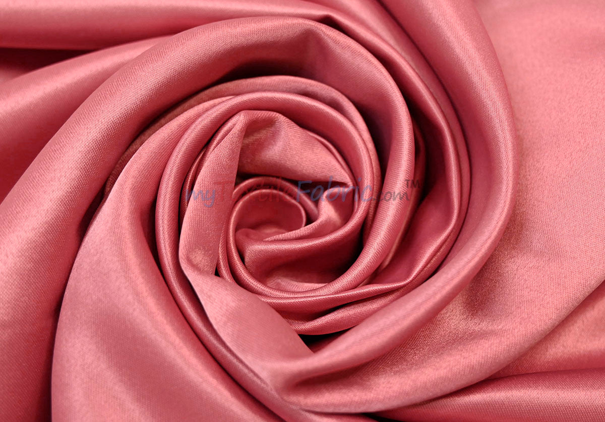 Lamour Satin Fabric | Polyester Matte Satin | Peau De Soie | 60" Wide | Wedding Dress, Tablecloth, Multiple Colors