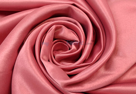 Lamour Satin Fabric | Polyester Matte Satin | Peau De Soie | 60" Wide | Wedding Dress, Tablecloth, Multiple Colors