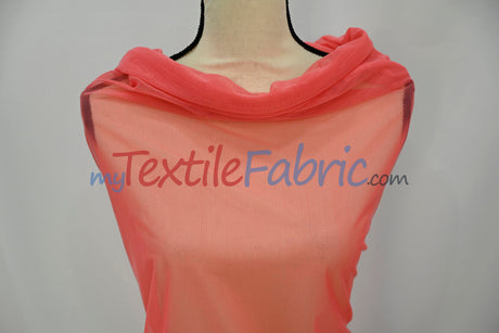 Super Soft Power Mesh Spandex | 20% Spandex | 60" Wide | 4 Way Stretch | Multiple Colors |