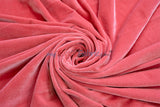 Soft and Plush Stretch Velvet Fabric | Stretch Velvet Spandex | 58" Wide | Spandex Velour for Apparel, Costume, Cosplay, Drapes |