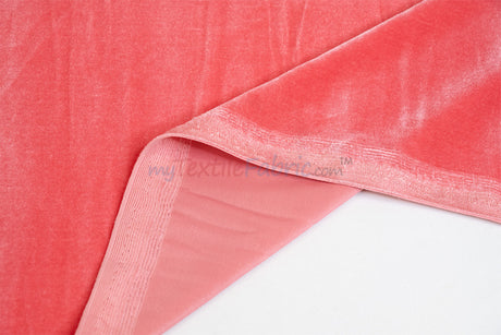 Soft and Plush Stretch Velvet Fabric | Stretch Velvet Spandex | 58" Wide | Spandex Velour for Apparel, Costume, Cosplay, Drapes |