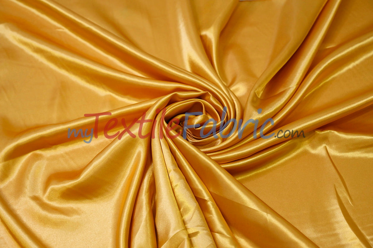 Charmeuse Satin Fabric | Silky Soft Satin | 60" Wide | Continuous Yards | Multiple Colors |