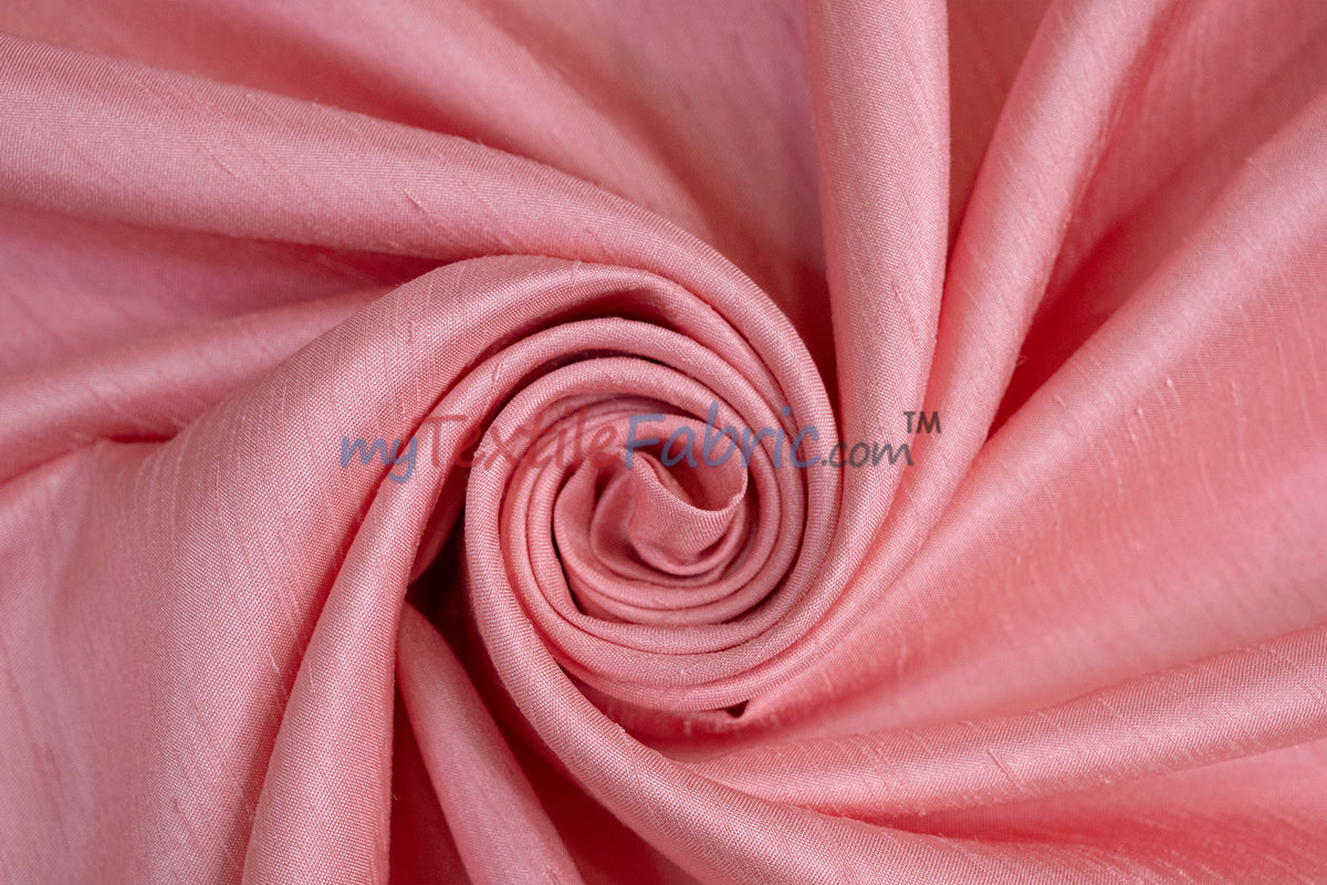 Shantung Satin Fabric | Satin Dupioni Silk Fabric | 60" Wide | Multiple Colors | Yards & Bolts