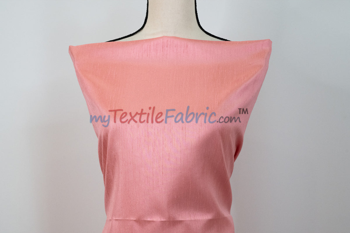 Shantung Satin Fabric | Satin Dupioni Silk Fabric | 60" Wide | Multiple Colors | Yards & Bolts
