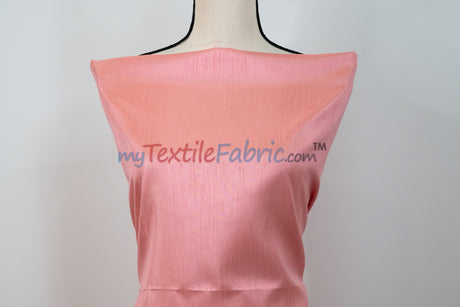 Shantung Satin Fabric | Satin Dupioni Silk Fabric | 60" Wide | Multiple Colors | Yards & Bolts