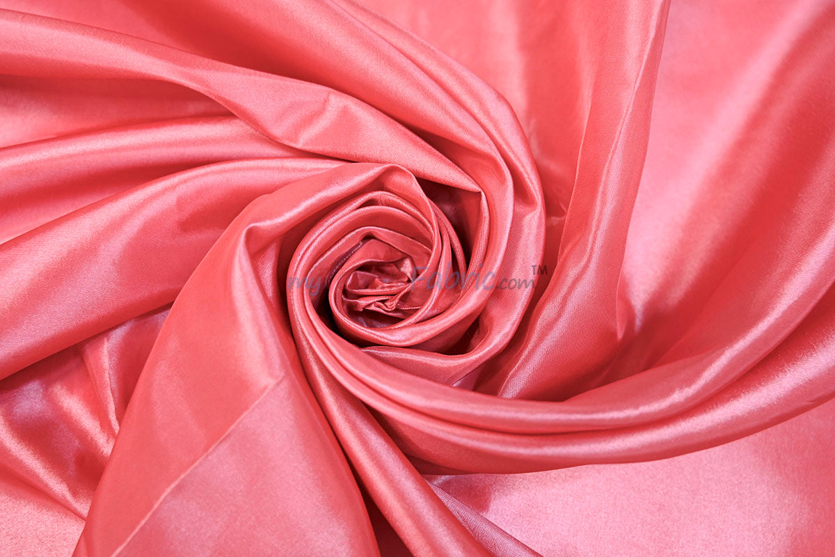 Taffeta Fabric | Two Tone Taffeta Fabric | Non Stretch Taffeta | 60" Wide | Multiple Solid Colors