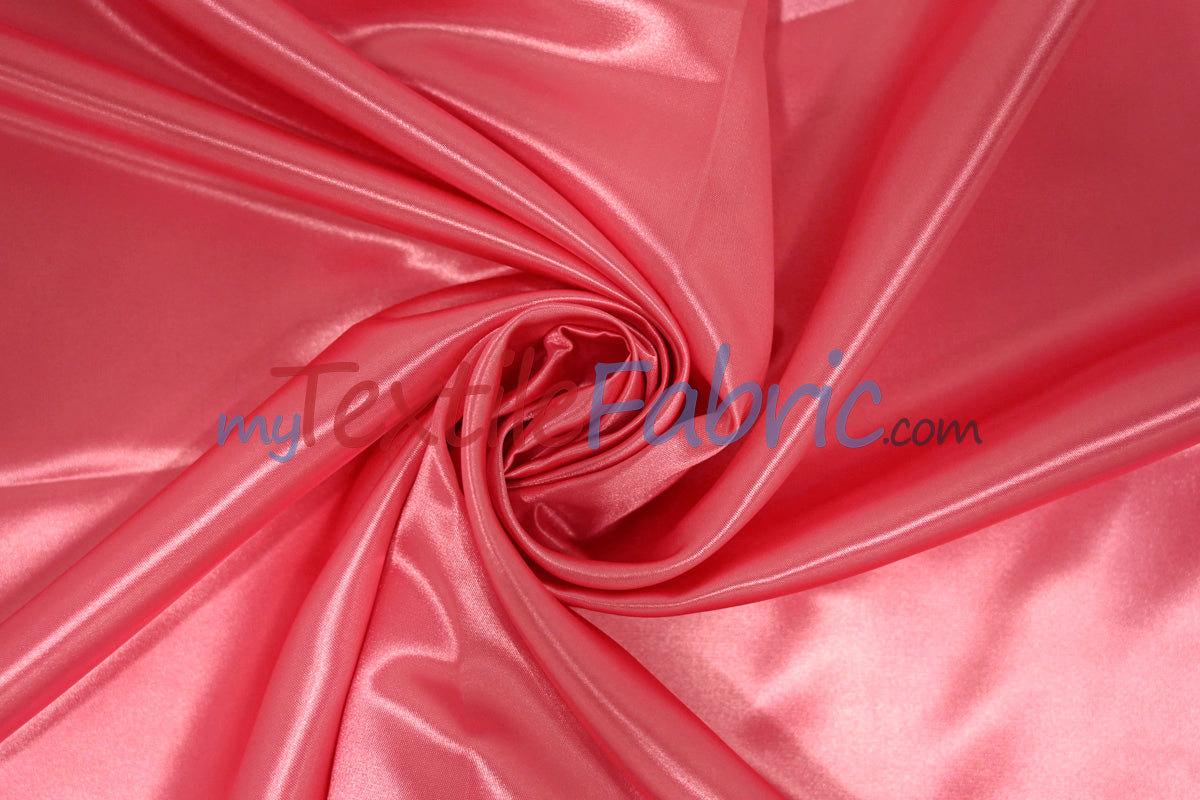 Bridal Satin Fabric | Shiny Bridal Satin | 60" Wide | Multiple Colors | Yards & Bolts