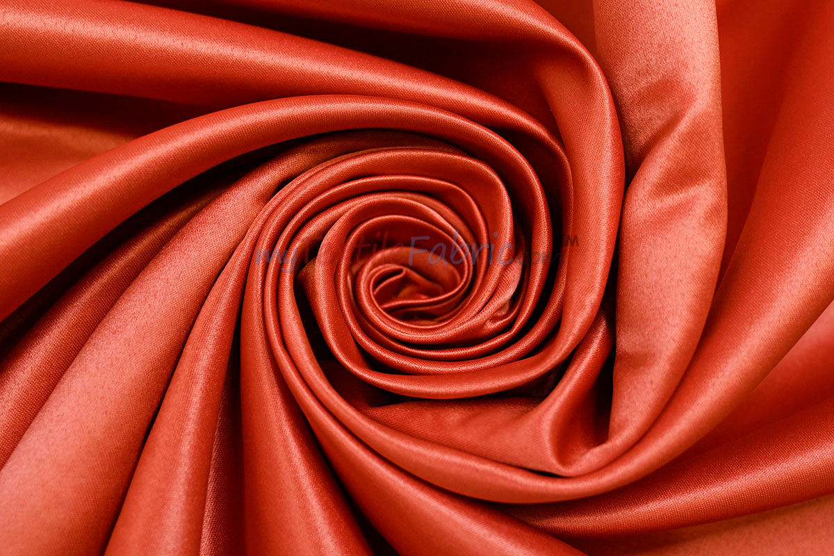 Lamour Satin Fabric | Polyester Matte Satin | Peau De Soie | 60" Wide | Wedding Dress, Tablecloth, Multiple Colors