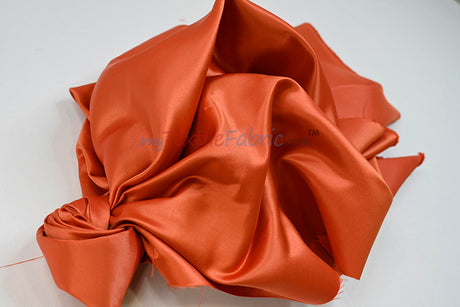 Lamour Satin Fabric | Polyester Matte Satin | Peau De Soie | 60" Wide | Wedding Dress, Tablecloth, Multiple Colors