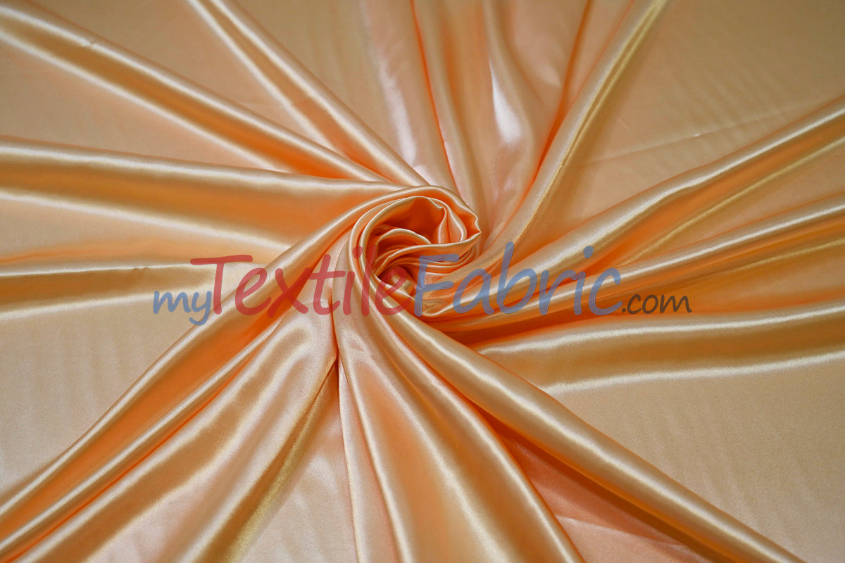 Charmeuse Satin Fabric | Silky Soft Satin | 60" Wide | Continuous Yards | Multiple Colors |