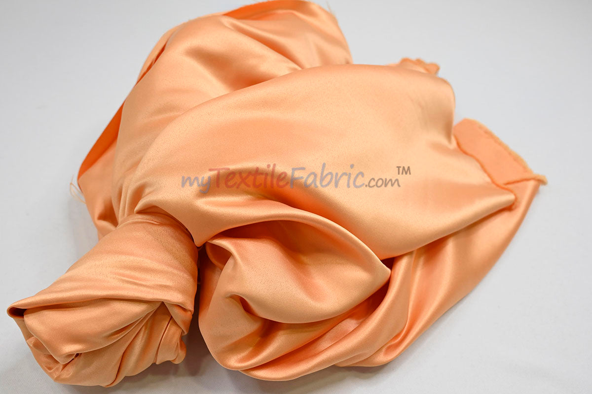 Lamour Satin Fabric | Polyester Matte Satin | Peau De Soie | 60" Wide | Wedding Dress, Tablecloth, Multiple Colors