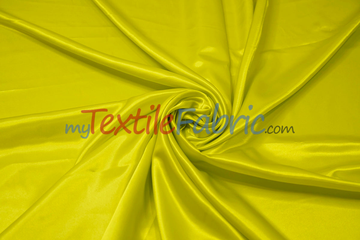 Charmeuse Satin Fabric | Silky Soft Satin | 60" Wide | Wholesale Bolt Only | Multiple Colors |