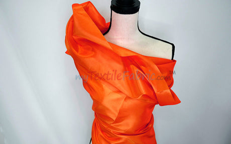 Stretch Taffeta Fabric | 60" Wide | Multiple Solid Colors | Continuous Yards | Costumes, Apparel, Cosplay, Designs | MTF Quality |