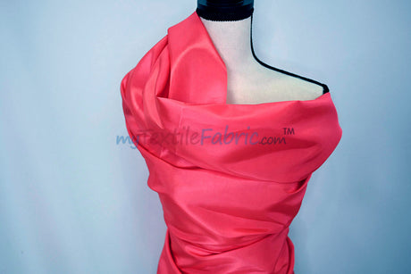 Stretch Taffeta Fabric | 60" Wide | Multiple Solid Colors | Continuous Yards | Costumes, Apparel, Cosplay, Designs | MTF Quality |