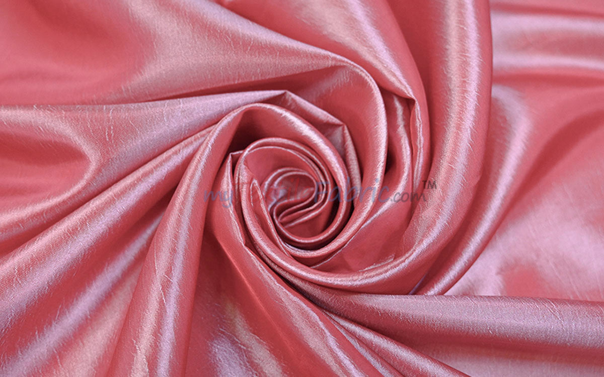 Taffeta Fabric | Two Tone Taffeta Fabric | Non Stretch Taffeta | 60" Wide | Multiple Solid Colors