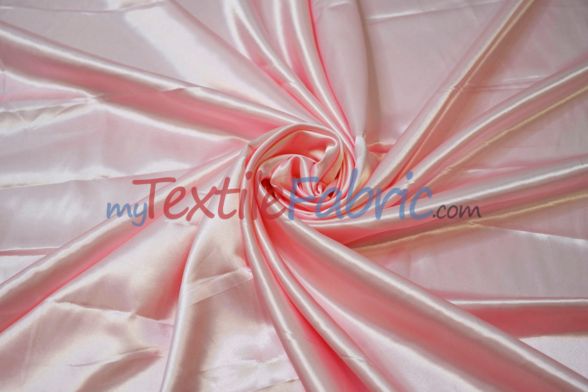 Charmeuse Satin Fabric | Silky Soft Satin | 60" Wide | Continuous Yards | Multiple Colors |