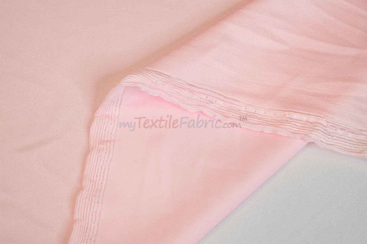 Nylon Spandex 4 Way Stretch Fabric | 60" Width | Great for Swimwear, Dancewear, Waterproof, Tablecloths, Chair Covers | Multiple Colors |