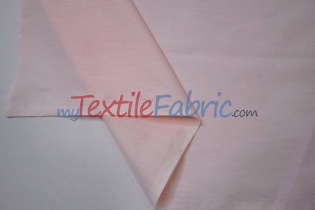 Polyester Cotton Broadcloth Fabric | 60" Wide | Solid Colors | Continuous Yards | Multiple Colors |