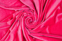 Soft and Plush Stretch Velvet Fabric | Stretch Velvet Spandex | 58" Wide | Spandex Velour for Apparel, Costume, Cosplay, Drapes |