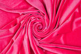 Soft and Plush Stretch Velvet Fabric | Stretch Velvet Spandex | 58" Wide | Spandex Velour for Apparel, Costume, Cosplay, Drapes |