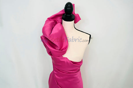 Lamour Satin Fabric | Polyester Matte Satin | Peau De Soie | 60" Wide | Wedding Dress, Tablecloth, Multiple Colors