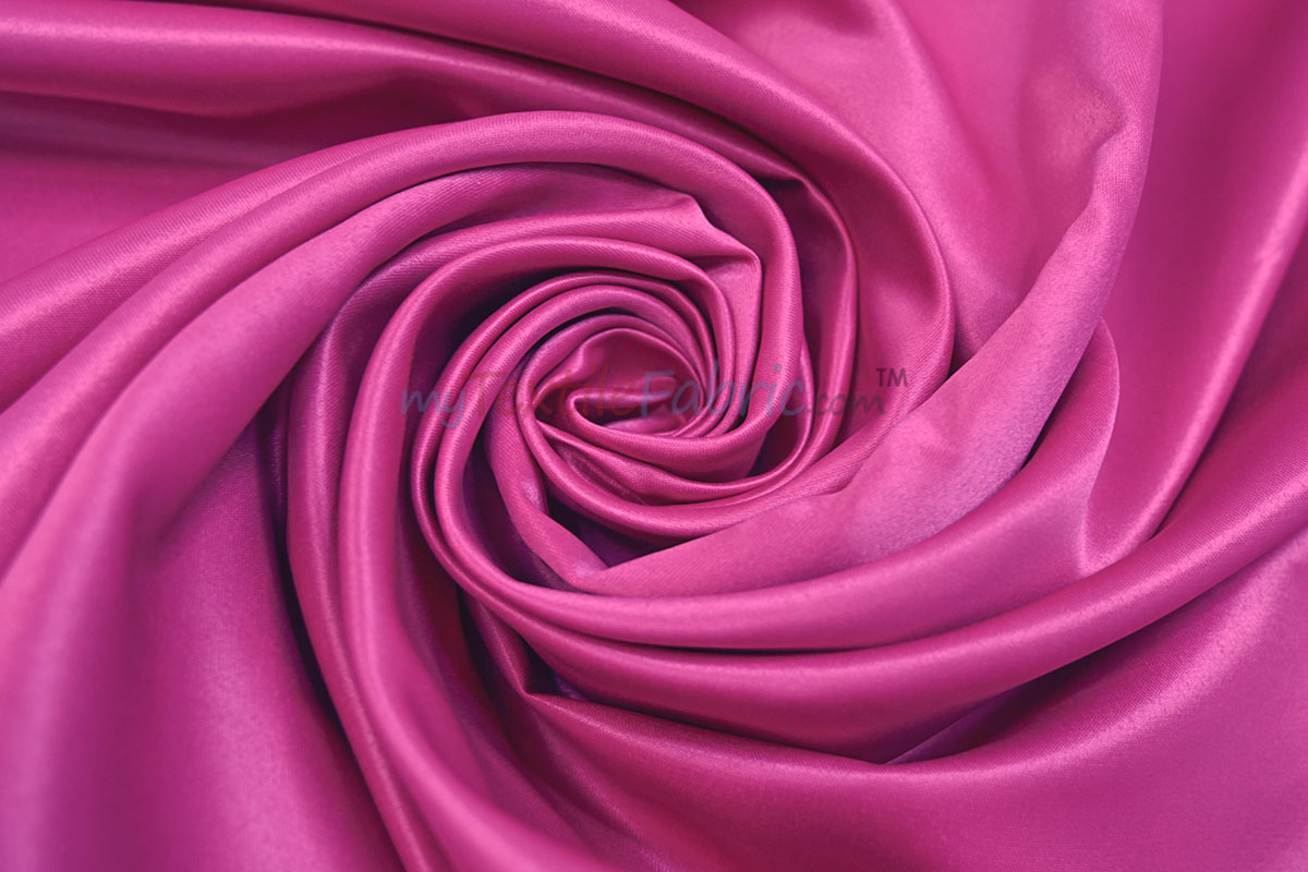 Lamour Satin Fabric | Polyester Matte Satin | Peau De Soie | 60" Wide | Wedding Dress, Tablecloth, Multiple Colors