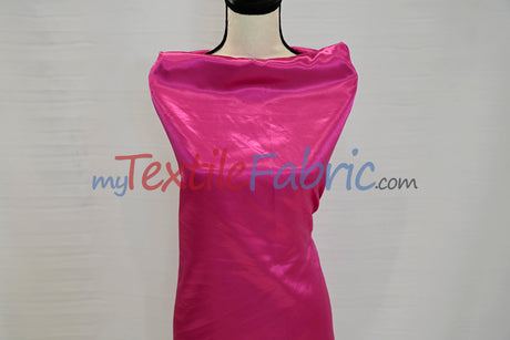 Stretch Charmeuse Satin Fabric | Soft Silky Satin Fabric | 96% Polyester 4% Spandex | Multiple Colors | Yards & Bolts
