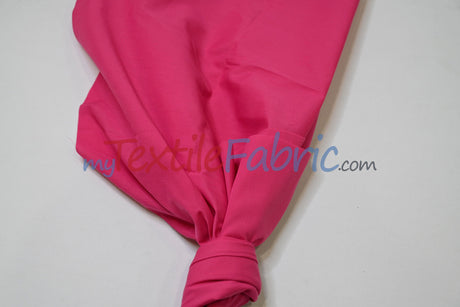 Polyester Cotton Broadcloth Fabric | 60" Wide | Solid Colors | Continuous Yards and by Bolt