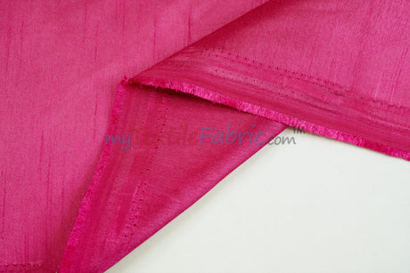 IFR Extra Wide Dupioni Silk | 100% Polyester Faux Dupioni Fabric | 120" Wide | Multiple Colors |