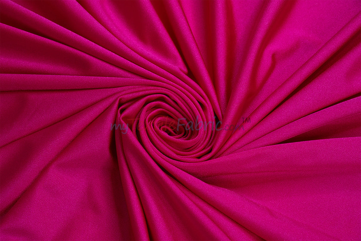 Nylon Spandex 4 Way Stretch Fabric | 60" Width | Great for Swimwear, Dancewear, Waterproof, Tablecloths, Chair Covers | Multiple Colors |