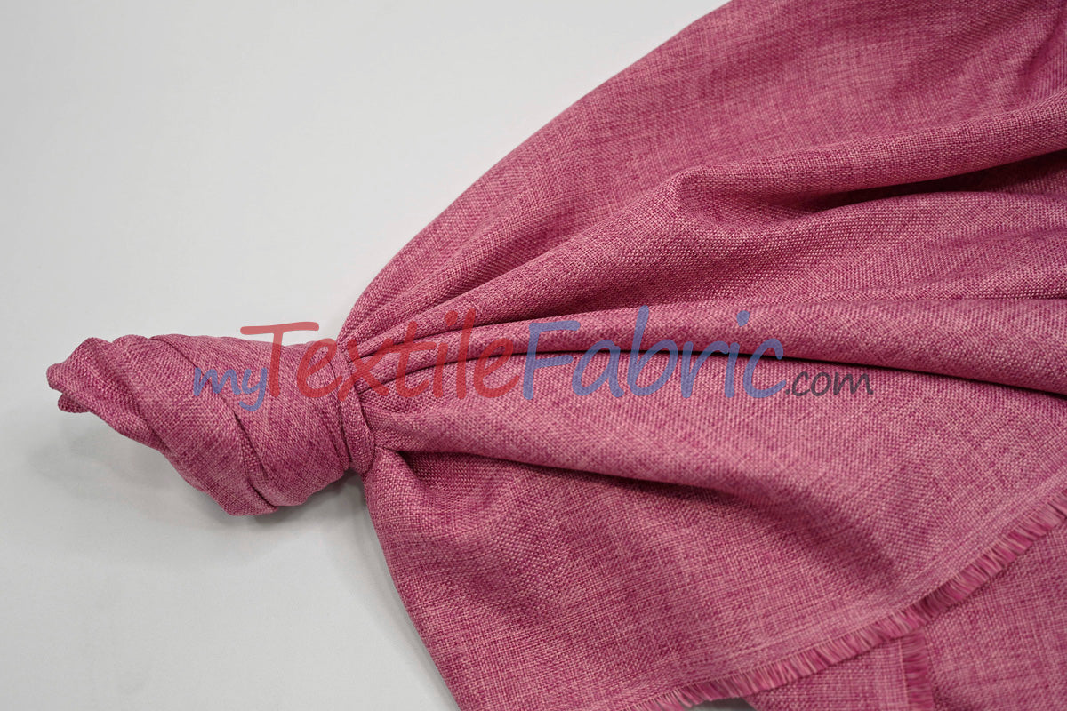 Vintage Linen Fabric | Imitation Burlap Fabric | 60" Wide | Faux Burlap | Vintage Rustic Natural Look Burlap | Washable Burlap Fabric for Decor |