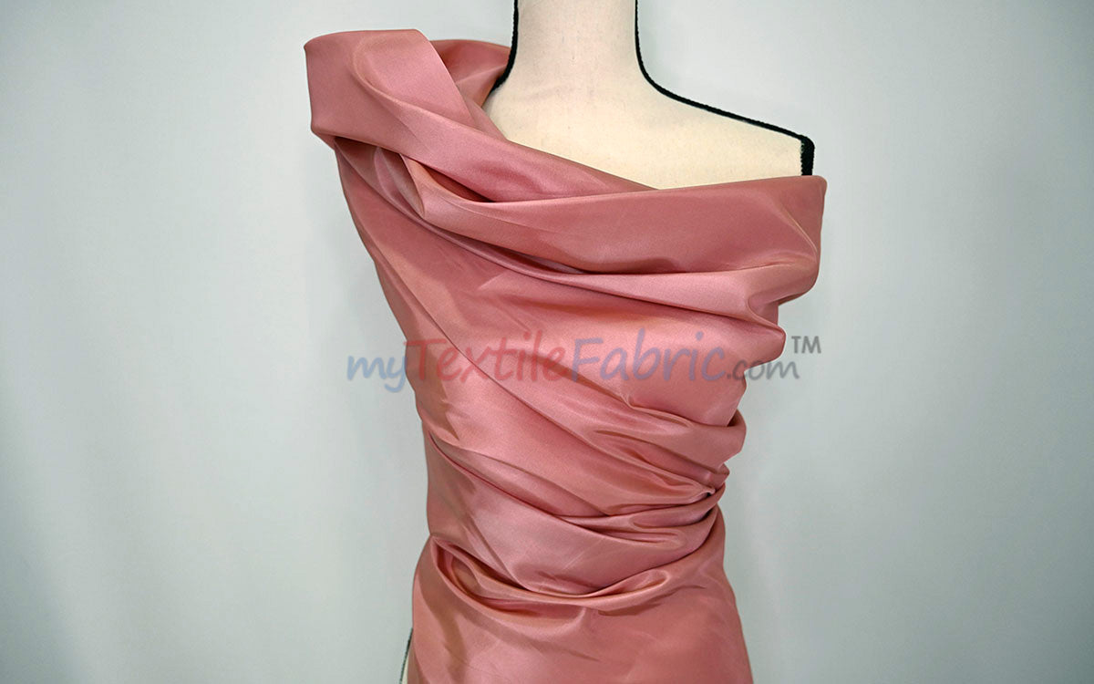 Taffeta Fabric | Two Tone Taffeta Fabric | Non Stretch Taffeta | 60" Wide | Multiple Solid Colors