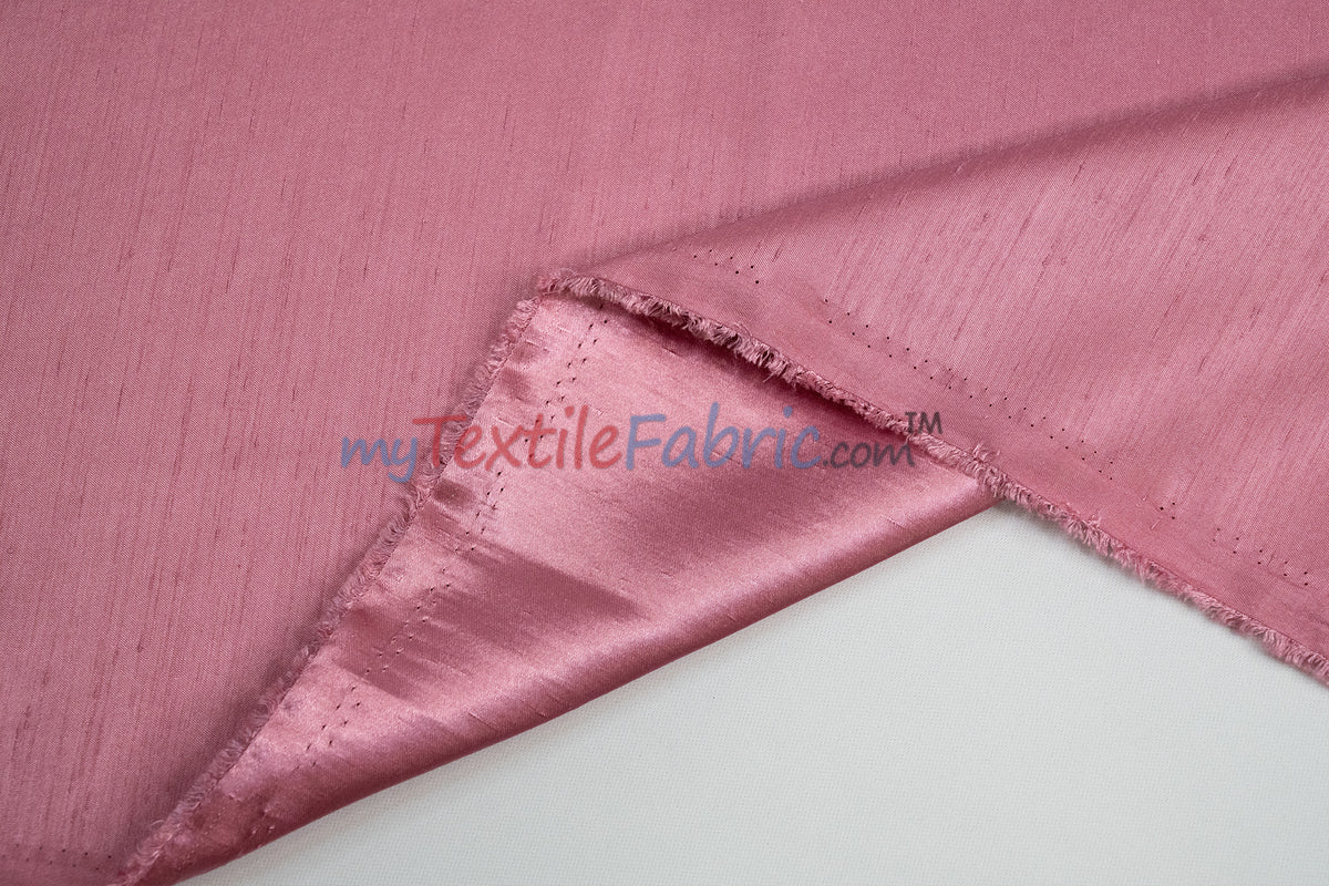 Shantung Satin Fabric | Satin Dupioni Silk Fabric | 60" Wide | Multiple Colors | Yards & Bolts