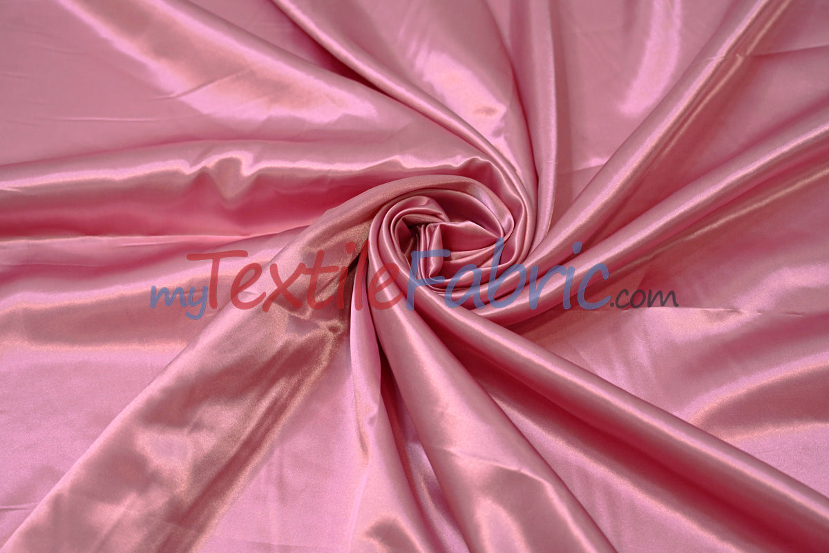 Charmeuse Satin Fabric | Silky Soft Satin | 60" Wide | Continuous Yards | Multiple Colors |