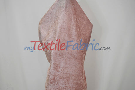 Panne Velvet Fabric | 60" Wide | Crush Panne Velour | Apparel, Costumes, Cosplay, Curtains, Drapery & Home Decor