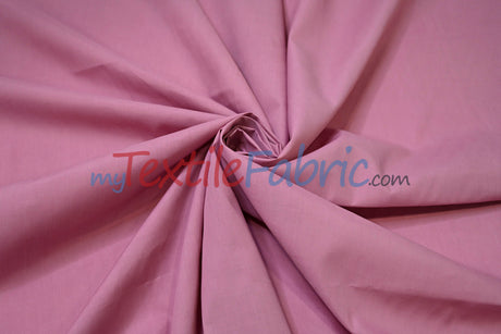 Polyester Cotton Broadcloth Fabric | 60" Wide | Solid Colors | Continuous Yards and by Bolt