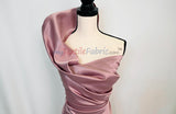 Lamour Satin Fabric | Polyester Matte Satin | Peau De Soie | 60" Wide | Wedding Dress, Tablecloth, Multiple Colors
