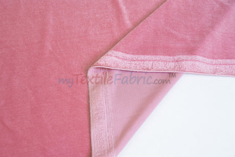 Soft and Plush Stretch Velvet Fabric | Stretch Velvet Spandex | 58" Wide | Spandex Velour for Apparel, Costume, Cosplay, Drapes |