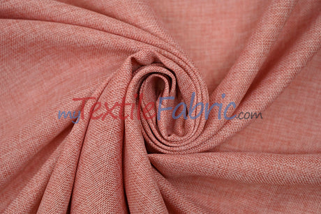 Vintage Linen Fabric | Imitation Burlap Fabric | 60" Wide | Faux Burlap | Vintage Rustic Natural Look Burlap | Washable Burlap Fabric for Decor |