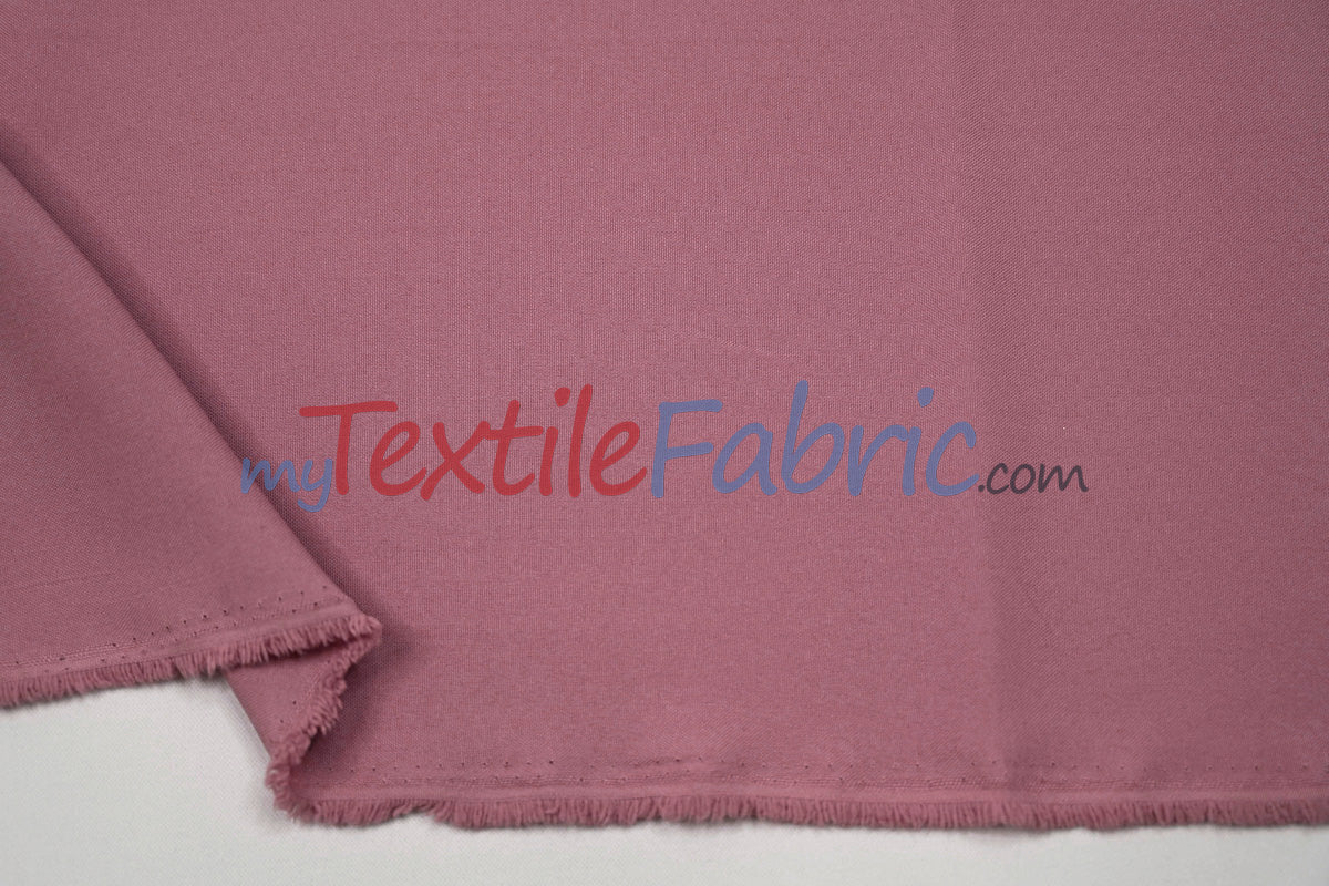 60" Wide Polyester Fabric Yards and Bolts | Visa Polyester Poplin Fabric | Basic Polyester for Tablecloths, Drapery, and Curtains