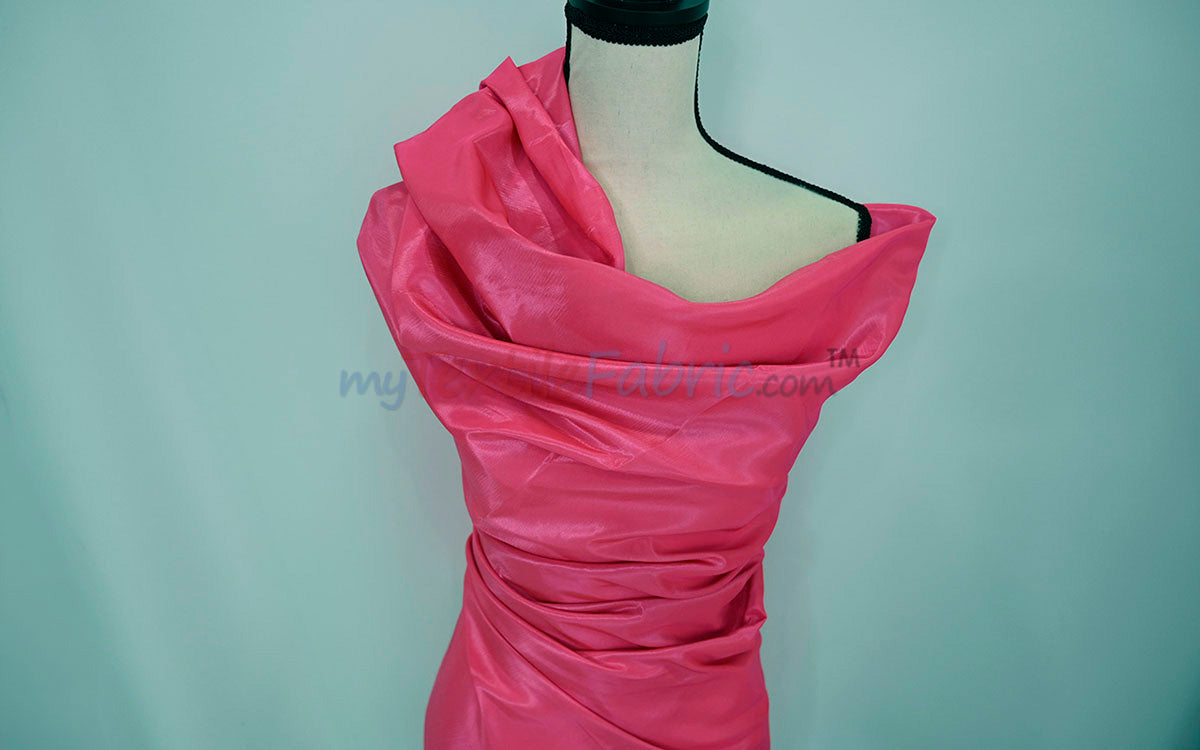 Taffeta Fabric | Two Tone Taffeta Fabric | Non Stretch Taffeta | 60" Wide | Multiple Solid Colors