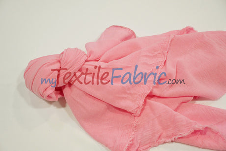 100% Cotton Gauze Fabric | Soft Lightweight Cotton Muslin | 48" Wide | Yards & Bolts