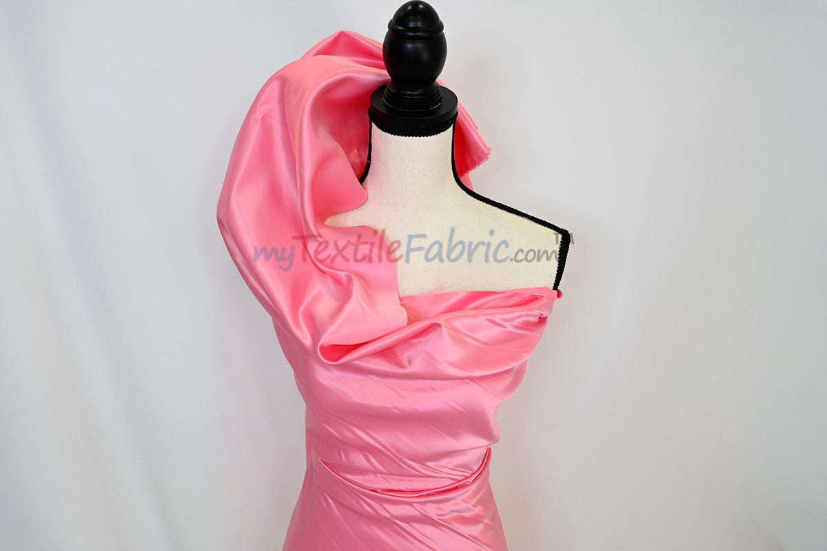 Lamour Satin Fabric | Polyester Matte Satin | Peau De Soie | 60" Wide | Wedding Dress, Tablecloth, Multiple Colors