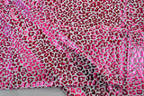 Cheetah Hologram Spandex | 4 Way Stretch Dancewear Fabric | 58/60" Wide | Multiple Colors |