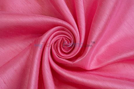 Shantung Satin Fabric | Satin Dupioni Silk Fabric | 60" Wide | Multiple Colors | Yards & Bolts