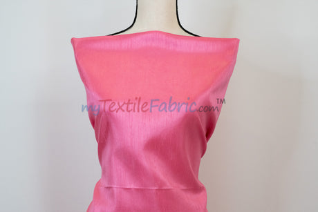 Shantung Satin Fabric | Satin Dupioni Silk Fabric | 60" Wide | Multiple Colors | Yards & Bolts