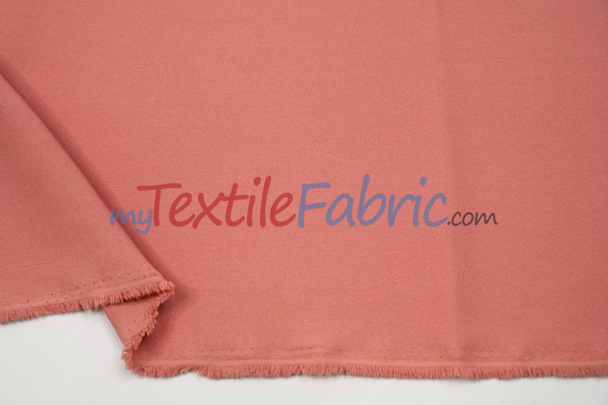 60" Wide Polyester Fabric Yards and Bolts | Visa Polyester Poplin Fabric | Basic Polyester for Tablecloths, Drapery, and Curtains