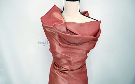 Stretch Taffeta Fabric | 60" Wide | Multiple Solid Colors | Continuous Yards | Costumes, Apparel, Cosplay, Designs | MTF Quality |
