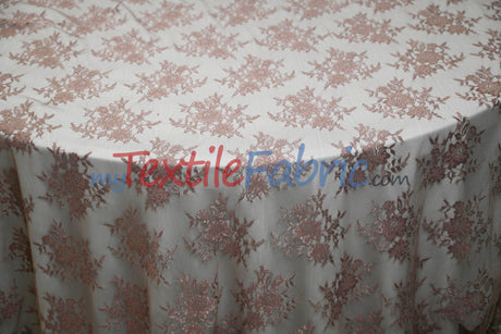 Chantilly Lace Fabric | 52” Wide | Elegant Floral Lace for Bridal & Formalwear